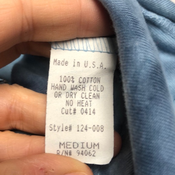 Language Los Angeles m tye died ruffled sleeve top - Picture 5 of 8